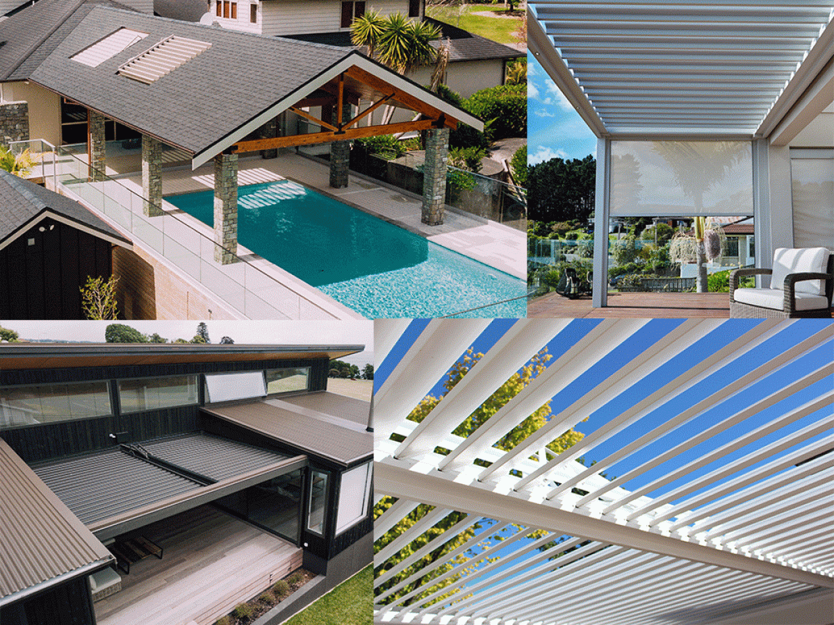 About Us Bask Outdoor Living Systems Louvre Roof Collage