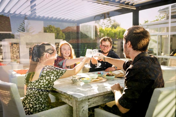 Glaslide frameless glass slding doors for outdoor living perfection